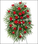 Red Rose Standing Spray