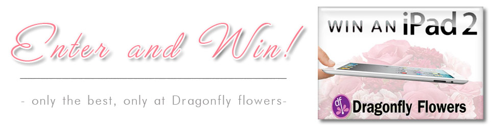 Win an iPad 2 from your Winnipeg Florists - Dragonfly Flowers Enter to Win an iPad 2 from your Winnipeg Florists - Dragonfly Flowers